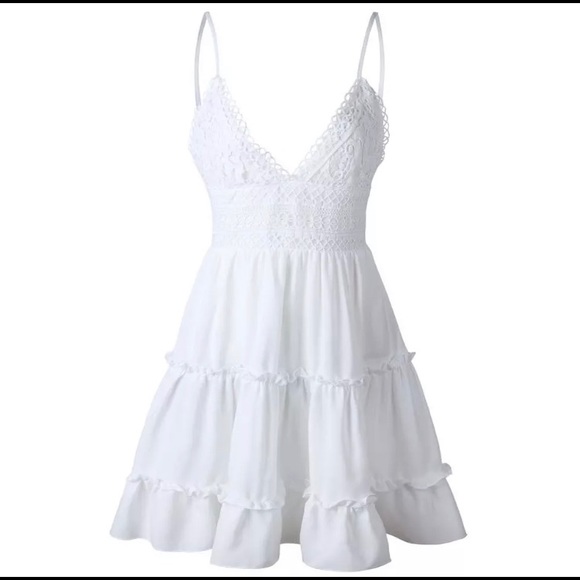 RESTOCKED Backless Bow Knot Beach Dress - Picture 5 of 8